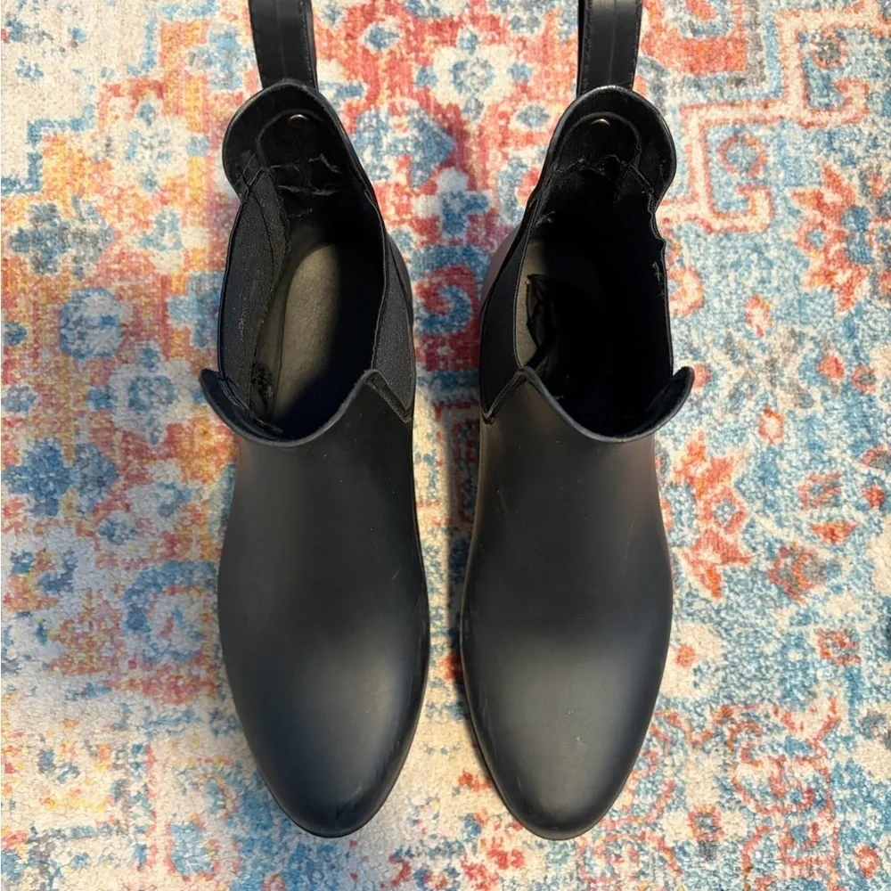 Sam Edelman Tinsley black rubber rain boots